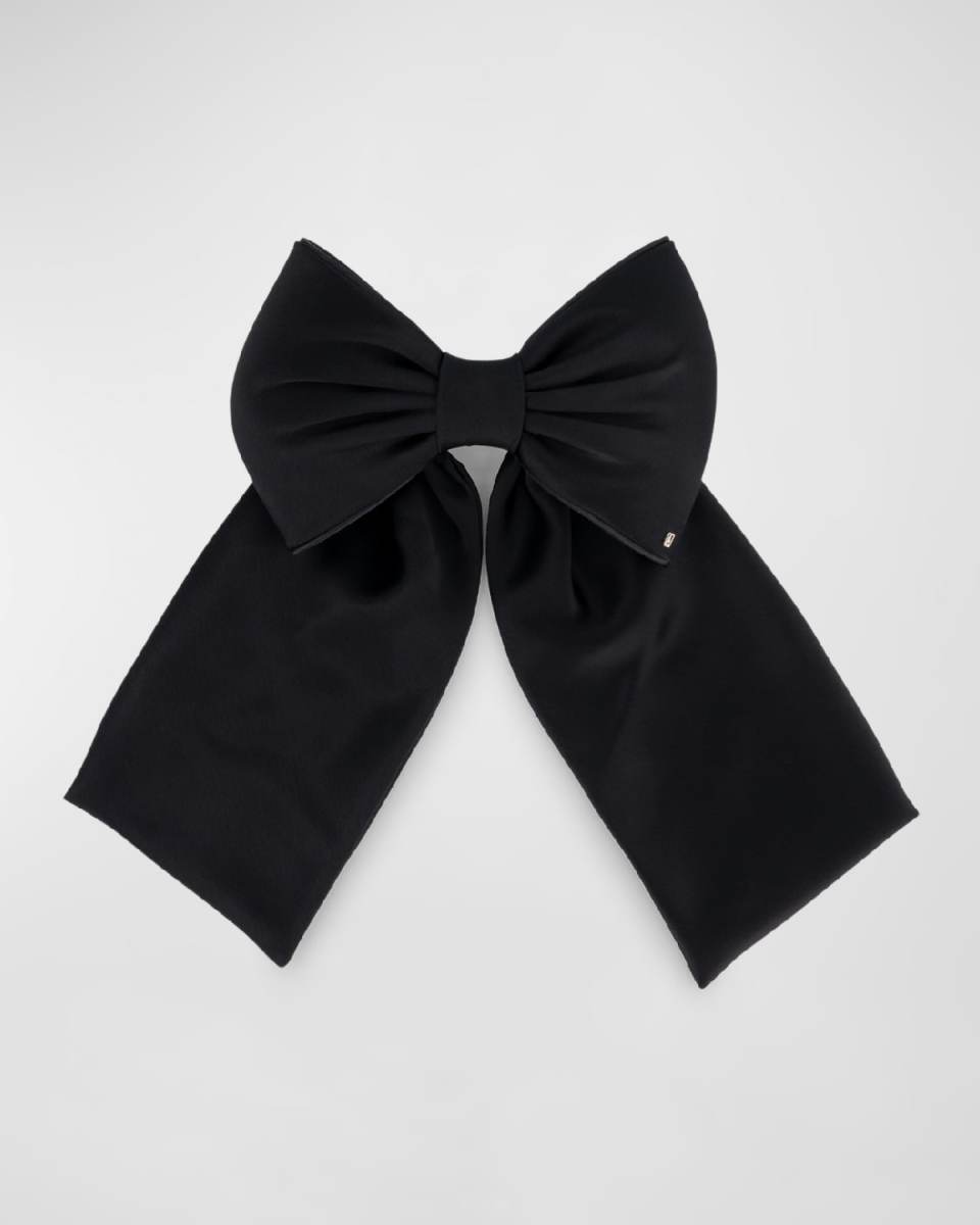Silk Bow Barrette